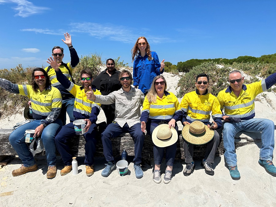 Our group at Woodman Point